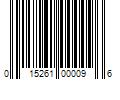 Barcode Image for UPC code 015261000096