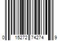 Barcode Image for UPC code 015272742749