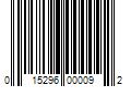 Barcode Image for UPC code 015296000092