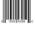 Barcode Image for UPC code 015300430594