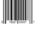 Barcode Image for UPC code 015327000077