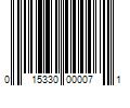 Barcode Image for UPC code 015330000071