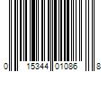 Barcode Image for UPC code 015344010868