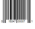 Barcode Image for UPC code 015347000071