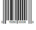 Barcode Image for UPC code 015350000068