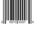 Barcode Image for UPC code 015370000079