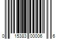 Barcode Image for UPC code 015383000066