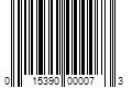 Barcode Image for UPC code 015390000073