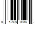 Barcode Image for UPC code 015393000087