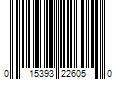 Barcode Image for UPC code 015393226050