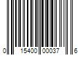 Barcode Image for UPC code 015400000376