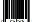 Barcode Image for UPC code 015400000901