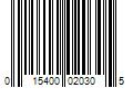 Barcode Image for UPC code 015400020305