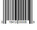 Barcode Image for UPC code 015413000059