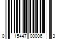 Barcode Image for UPC code 015447000063