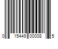 Barcode Image for UPC code 015449000085