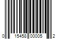 Barcode Image for UPC code 015458000052