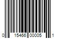 Barcode Image for UPC code 015466000051