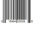 Barcode Image for UPC code 015494000085