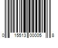 Barcode Image for UPC code 015513000058