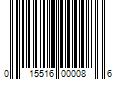 Barcode Image for UPC code 015516000086