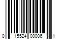 Barcode Image for UPC code 015524000061