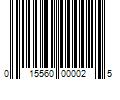 Barcode Image for UPC code 015560000025