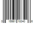 Barcode Image for UPC code 015561183406