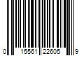 Barcode Image for UPC code 015561226059