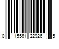 Barcode Image for UPC code 015561229265