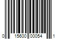 Barcode Image for UPC code 015600000541