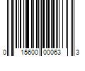 Barcode Image for UPC code 015600000633