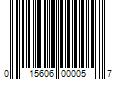 Barcode Image for UPC code 015606000057