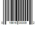 Barcode Image for UPC code 015616000092