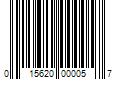 Barcode Image for UPC code 015620000057