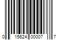 Barcode Image for UPC code 015624000077