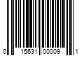 Barcode Image for UPC code 015631000091