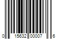 Barcode Image for UPC code 015632000076