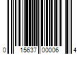 Barcode Image for UPC code 015637000064