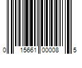 Barcode Image for UPC code 015661000085