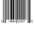 Barcode Image for UPC code 015664000075