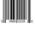 Barcode Image for UPC code 015665000265