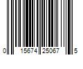 Barcode Image for UPC code 015674250675