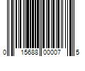 Barcode Image for UPC code 015688000075