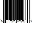 Barcode Image for UPC code 015700000229