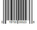 Barcode Image for UPC code 015700000236