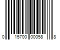 Barcode Image for UPC code 015700000588