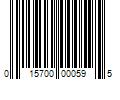 Barcode Image for UPC code 015700000595