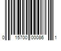 Barcode Image for UPC code 015700000861