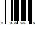 Barcode Image for UPC code 015708000078